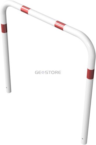 Hoop of steel tube Ø 60 x 2,5 mm without cross bar for casting in concrete