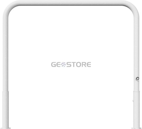 Access barriers removable and revolving with triangular locking mechanism without quarter-bent bar