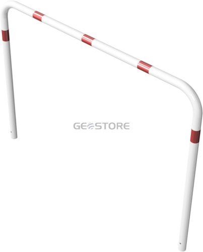 Hoop of steel tube Ø 60 x 2,5 mm without cross bar for casting in concrete