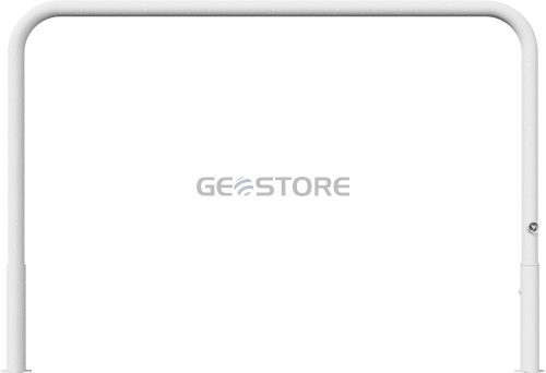 Access barriers removable and revolving with triangular locking mechanism without quarter-bent bar