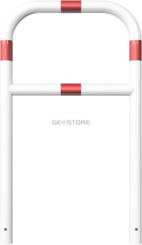 Hoop of steel tube Ø 60 x 2,5 mm with cross bar for casting in concrete