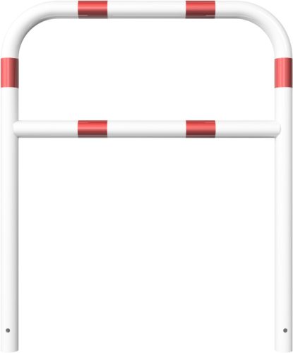 Hoop of steel tube Ø 60 x 2,5 mm with cross bar for casting in concrete