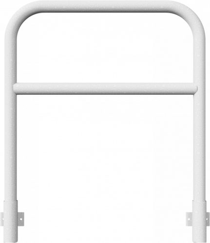 Hoop of steel tube Ø 60 x 2,5 mm with cross bar for casting in concrete