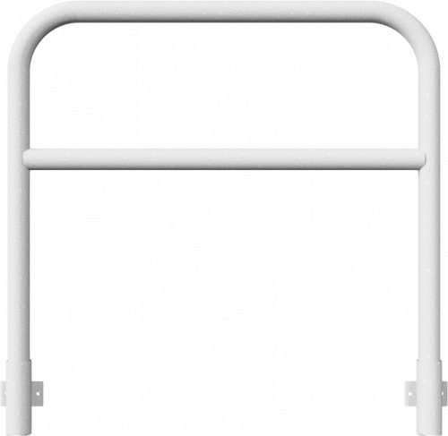 Hoop of steel tube Ø 60 x 2,5 mm with cross bar for casting in concrete