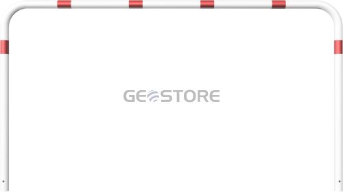 Hoop of steel tube Ø 60 x 2,5 mm without cross bar for casting in concrete