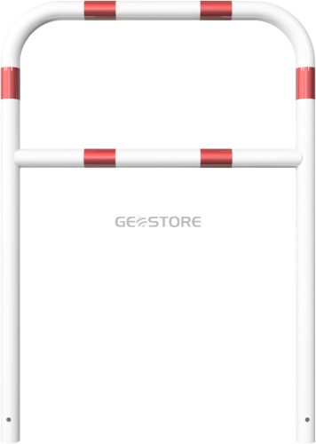 Hoop of steel tube Ø 60 x 2,5 mm with cross bar for casting in concrete