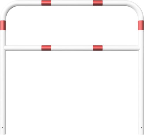 Hoop of steel tube Ø 60 x 2,5 mm with cross bar for casting in concrete