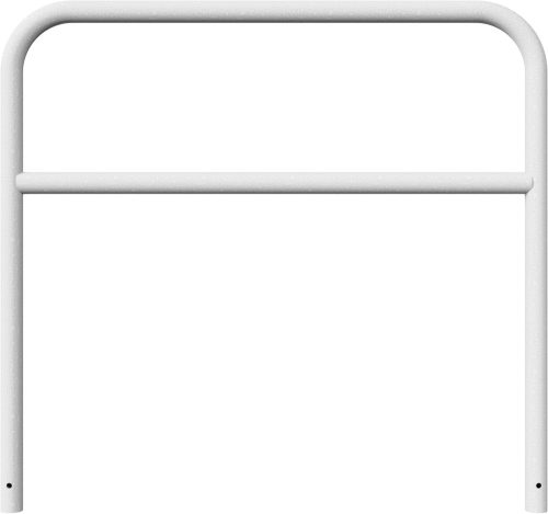 Hoop of steel tube Ø 60 x 2,5 mm with cross bar for casting in concrete