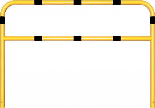 Hajlított korlát - keresztrúd - Ø60 mm acélcsőből