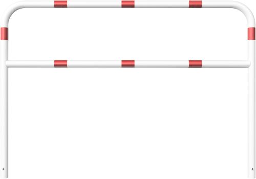 Hoop of steel tube Ø 60 x 2,5 mm with cross bar for casting in concrete