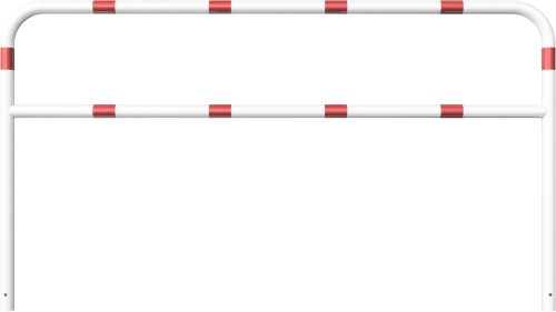 Hoop of steel tube Ø 60 x 2,5 mm with cross bar for casting in concrete