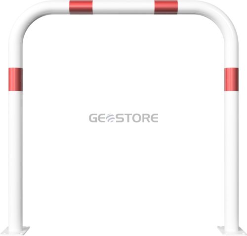 Hoop of steel tube Ø 60 x 2,5 mm without cross bar to be fixed by plugs