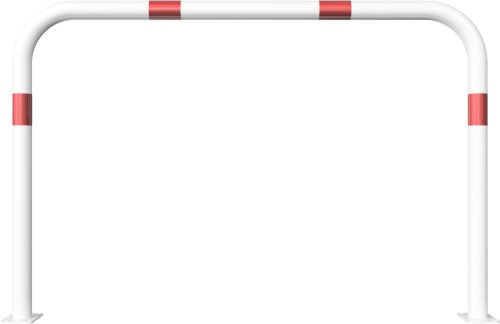 Hoop of steel tube Ø 60 x 2,5 mm without cross bar to be fixed by plugs