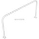 Hoop of steel tube Ø 60 x 2,5 mm without cross bar to be fixed by plugs