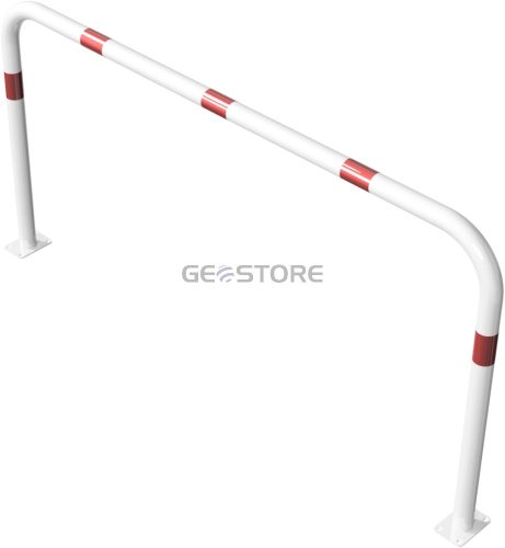 Hoop of steel tube Ø 60 x 2,5 mm without cross bar to be fixed by plugs