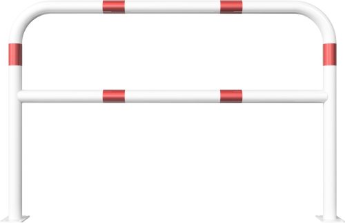 Hoop of steel tube Ø 60 x 2,5 mm with cross bar to be fixed by plugs