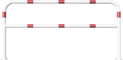 Hoop of steel tube Ø 60 x 2,5 mm with cross bar to be fixed by plugs