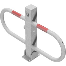 Lehajtható parkolásgátló sorompó