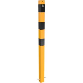 Korlátoszlop 70 x 70 mm sárga / fekete