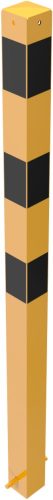 Korlátoszlop 70 x 70 mm sárga / fekete