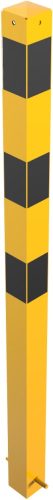 Korlátoszlop 70 x 70 mm sárga / fekete