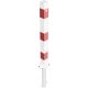 Barrier posts Steel tube 70 x 70 mm foldable, with triangular locking mechanism
