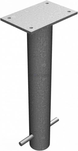 Földi aljzat lehajtható parkolásgátló oszlopokhoz