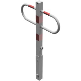 Kivehető átjárás és parkolásgátló sorompó