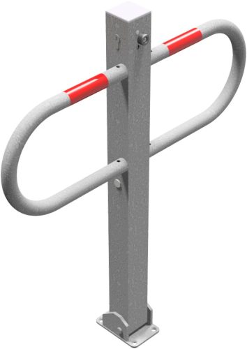 Lehajtható átjárás és parkolásgátló sorompó