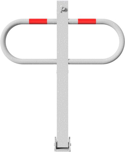 Lehajtható átjárás és parkolásgátló sorompó