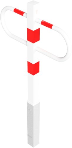 Kivehető átjárás és parkolásgátló sorompó