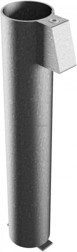 Ground socket with arresting mechanism for tube posts