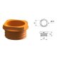 Threaded ring for Ø 76 mm ground socket