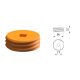 Blank plug for  Ø 76 mm ground socket