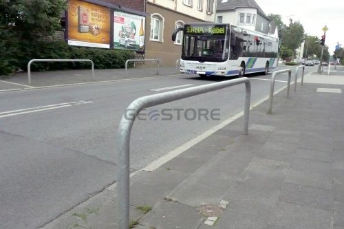 Guard hoop Ø 76 x 2,6 mm without cross bar for casting in concrete