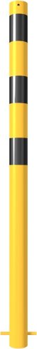 Korlátoszlop Ø76 x 2,6 mm sárga / fekete