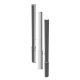 Barrier posts Steel tube Ø 76 x 2,6 mm Removable, with triangular locking mechanism