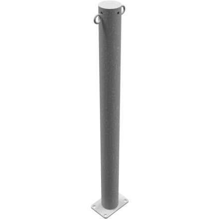 Korlátoszlop talppal Ø76 x 2,6 mm