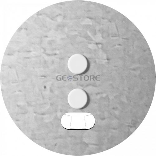 Cover for posts hot-dip galvanized