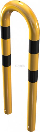 Ütközésvédő korlát - Ø76 mm acélcsőből