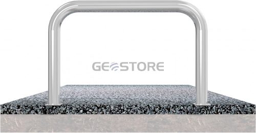 Anti-nudge hoop Ø 76 x 2,6 mm without cross bar to be fixed by plugs