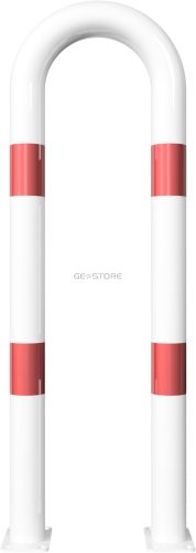 Universal hoop of steel tube Ø 76 x 2,6 mm to be fixed by plugs