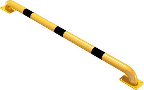 Anti-nudge hoop round steel tube Ø 60 mm to be fixed by plugs