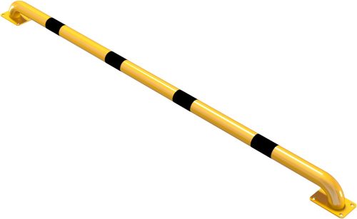 Anti-nudge hoop round steel tube Ø 60 mm to be fixed by plugs