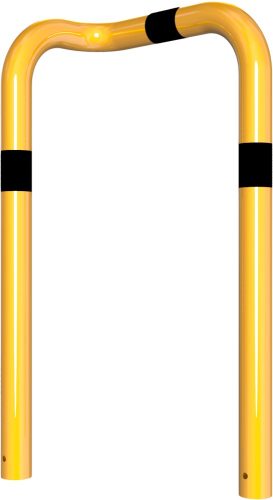 Ütközésvédő korlát - 90°-os egyoldalas - mély - Ø76 mm