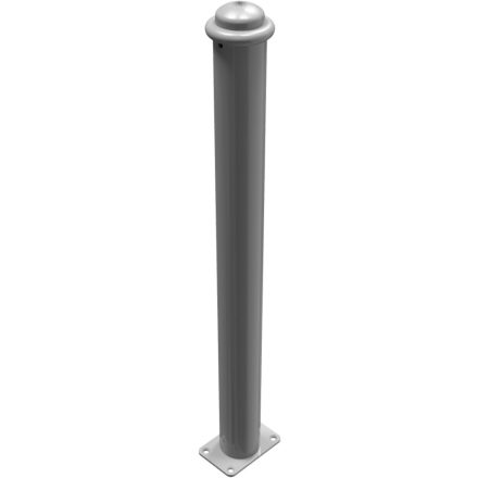 Díszes poller - TÍPUS 481 - Ø 82 mm - talplemezzel