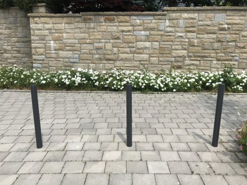 Díszes poller - TÍPUS 487 - Ø 89 mm - kivehető