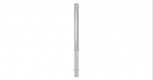 Korlátoszlop kivehető Ø89 x 2,9 mm - Zárható