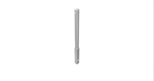 Korlátoszlop kivehető Ø89 x 2,9 mm - Zárható