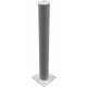 Barrier posts Steel tube Ø 102 x 2,9 mm stationary, to be fixed by plugs